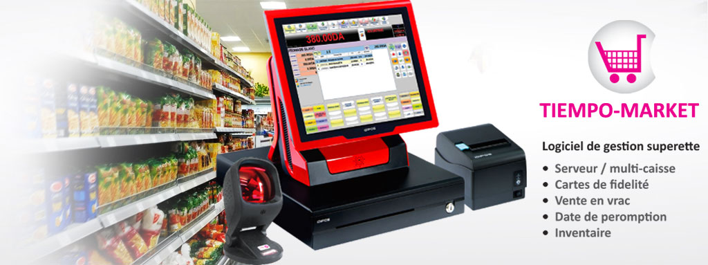 Gestion caisse superette